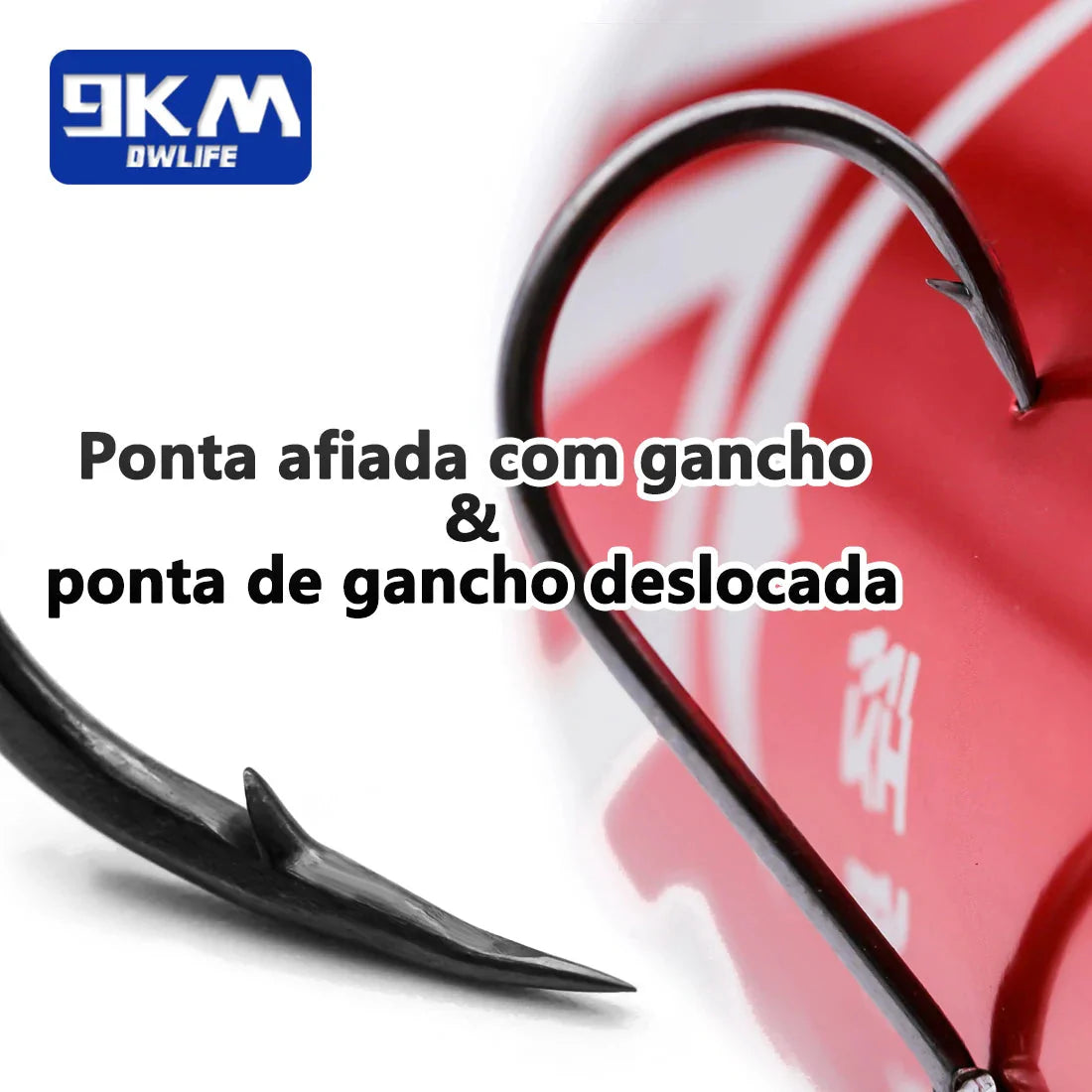 Anzóis Aço 50-100 Pcs