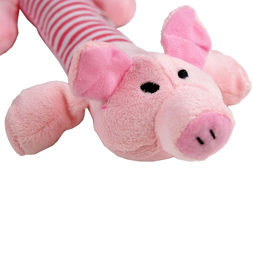 Brinquedo de Pelúcia com Apito para Cães – Mordidas e Diversão Garantida