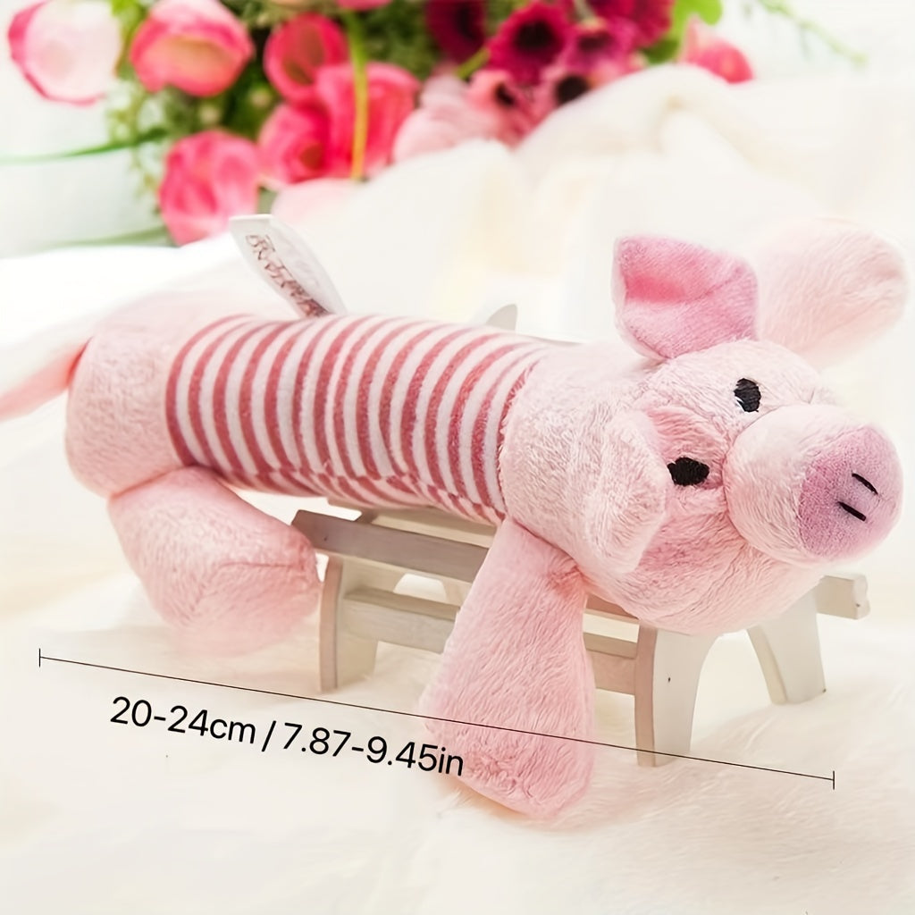 Brinquedo de Pelúcia com Apito para Cães – Mordidas e Diversão Garantida