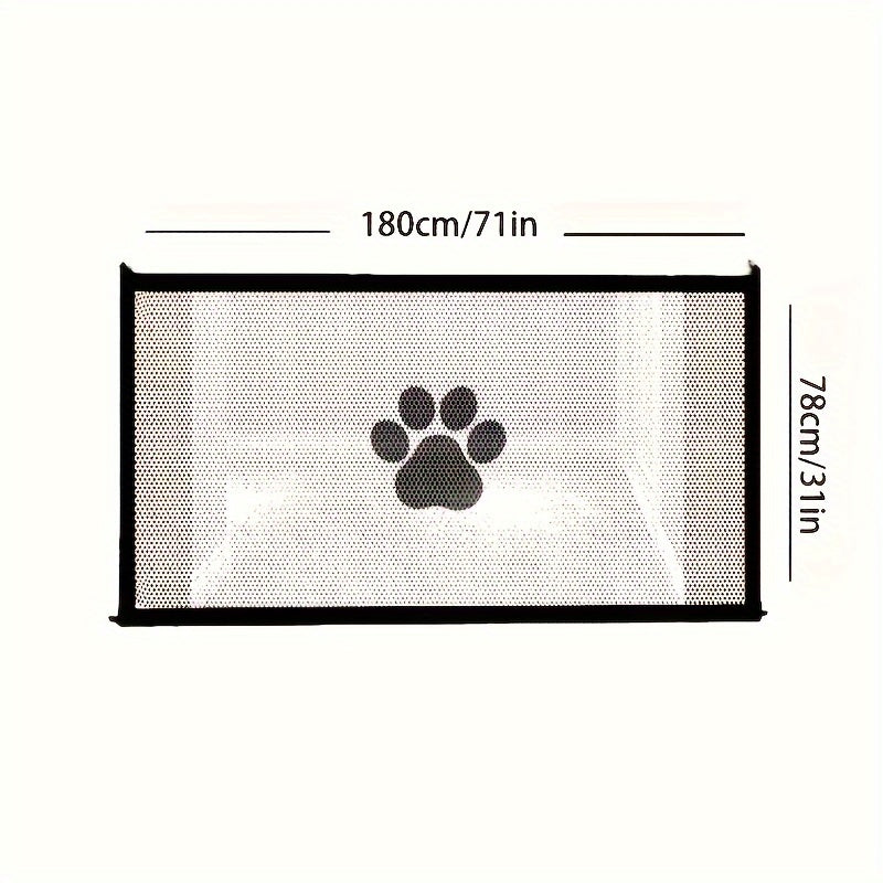 Grade de Segurança Portátil para Pets – Instale Sem Furos