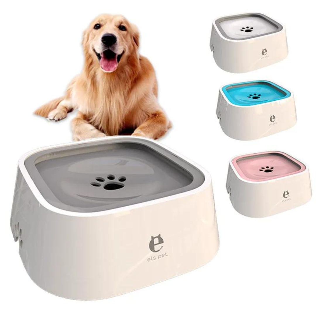 Bebedouro Anti-Respingo Inteligente Para Pets – Hidratação Limpa e Sem Sujeira