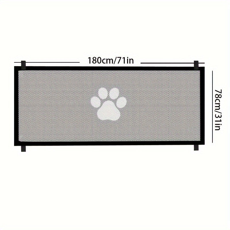 Grade de Segurança Portátil para Pets – Instale Sem Furos