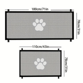 Grade de Segurança Portátil para Pets – Instale Sem Furos