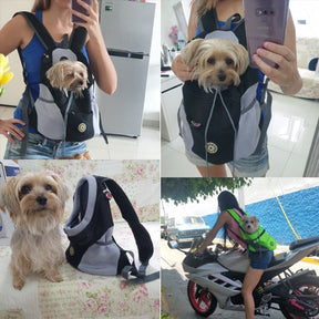 Mochila de Transporte para Pets Pequenos – Confortável, Ventilada e Portátil