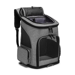 Bolsa de Transporte Expansível para Gatos – Reforçada, Ventilada e Segura até 8kg