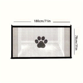 Grade de Segurança Portátil para Pets – Instale Sem Furos