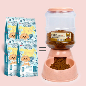 Comedouro e Bebedouro Automático Para Pets – Mantém Água e Ração Sempre Disponíveis
