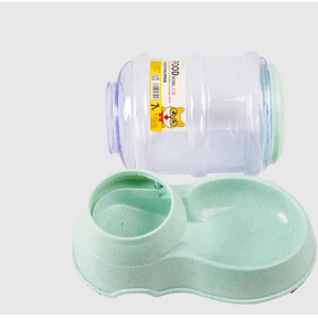 Comedouro e Bebedouro Automático Para Pets – Mantém Água e Ração Sempre Disponíveis