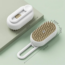 Escova 3 em 1 para Pets – Limpa, Massageia e Remove Pelos com Praticidade