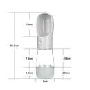 Garrafa Portátil 2 em 1 para Pets — Água e Ração no Mesmo Acessório