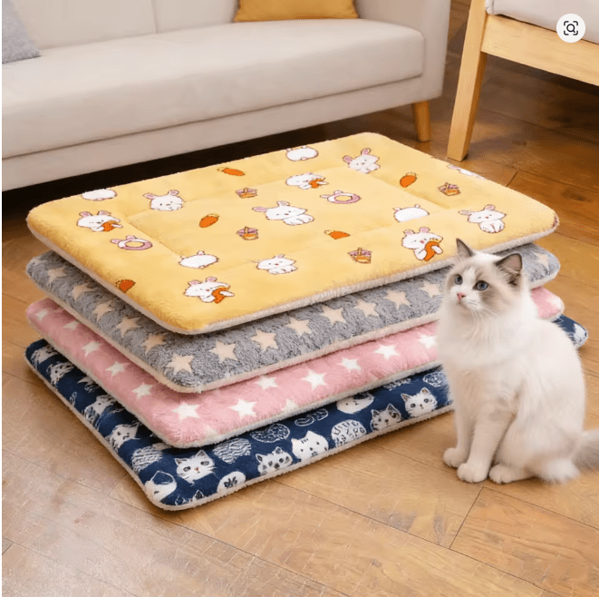 Colchonete para cães ultra macio com tecido aconchegante e espuma de alta densidade para conforto ideal