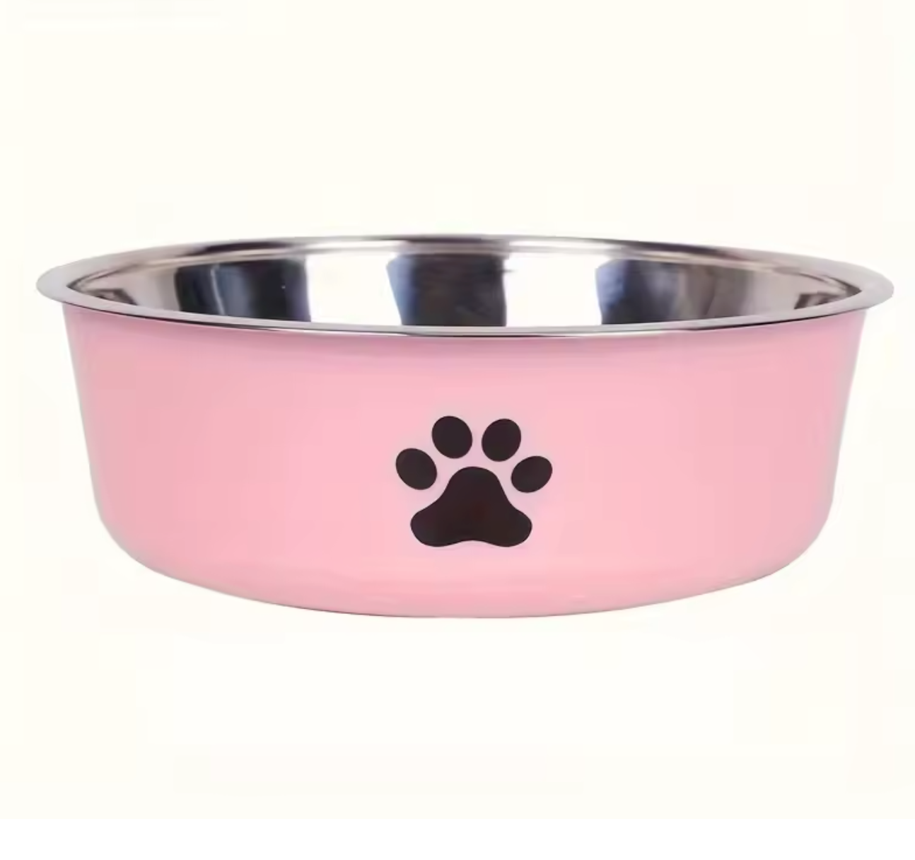 Tigela antiderrapante para pets com base estável mostrando resistência e qualidade