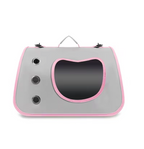 Bolsa de transporte para pets pequenos compacta com alça ajustável para passeios confortáveis