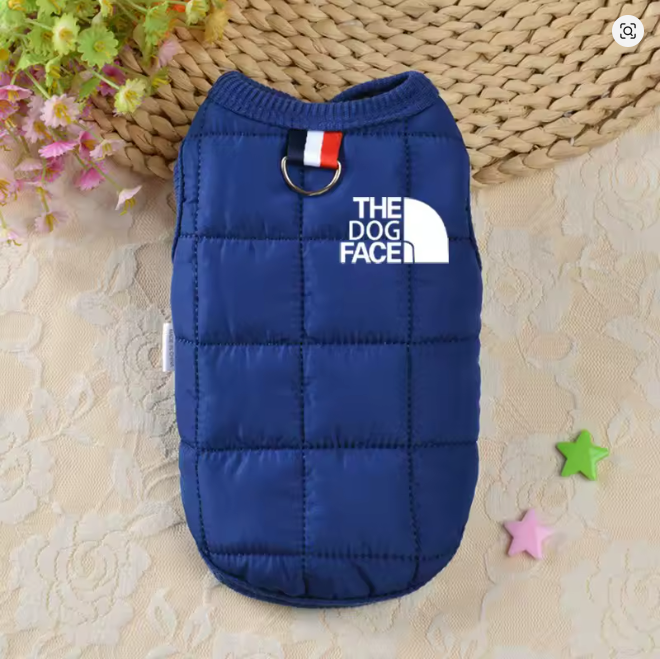 Casaco acolchoado The Dog Face em tecido resistente ao vento com quilted — Madrupet