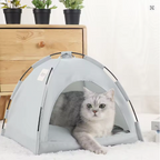 Cama toca quente para gatos Madrupet, com isolamento térmico e design prático para conforto animal