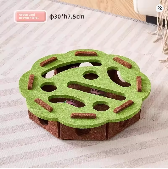 Brinquedo interativo para gatos da Madrupet promovendo estímulo mental e entretenimento
