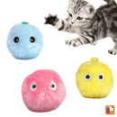 Bola de Pelúcia Interativa com Sons para Gatos — Diversão, Estímulo e Movimento