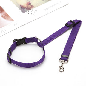 Cinto de Segurança Ajustável para Pets – Proteção em Viagens de Carro