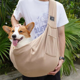 Bolsa Transversal para Pets Pequenos — Confortável e Prática para Passeios
