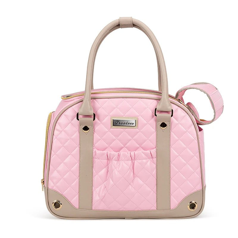 Bolsa transportadora para pets Madrupet com materiais resistentes e design moderno para conforto