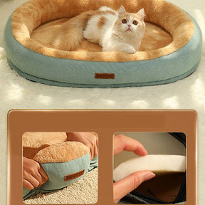 Cama SonhoPet para Gatos – Ultra Confortável, Antiestresse e Fácil de Lavar