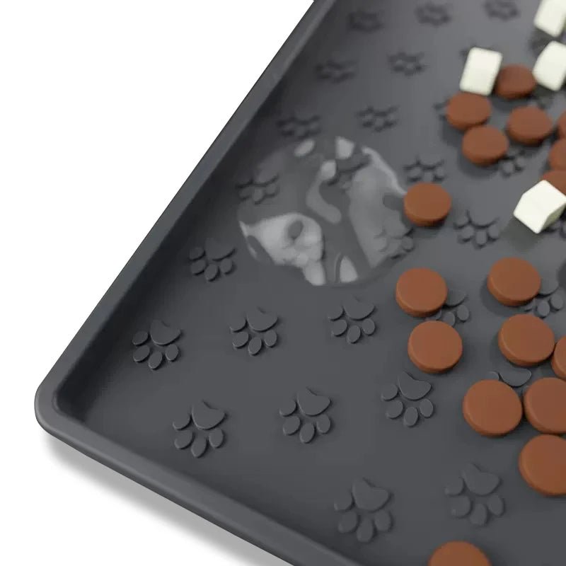Pet placemat gato cão beber alimentação placemat alimentador esteiras gato alimentação esteira cão comida tigela esteira de silicone à prova dwaterproof água pet tigela almofada