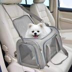 Bolsa para levar pets pequenos em mãos, ideal para viagens curtas e conforto do animal
