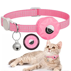Coleira Compatível com GPS para Gatos – Ajuste Perfeito e Seguro
