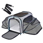 Bolsa de transporte para pets pequenos com alça acolchoada para maior conforto ao carregar