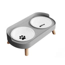 Tigela Dupla Elevada para Pets — Design, Conforto e Versatilidade