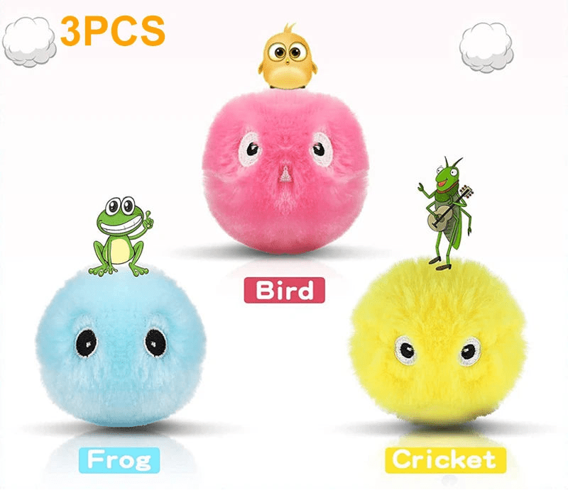 embalagem da bola de pelúcia interativa para gatos com selo de qualidade Madrupet