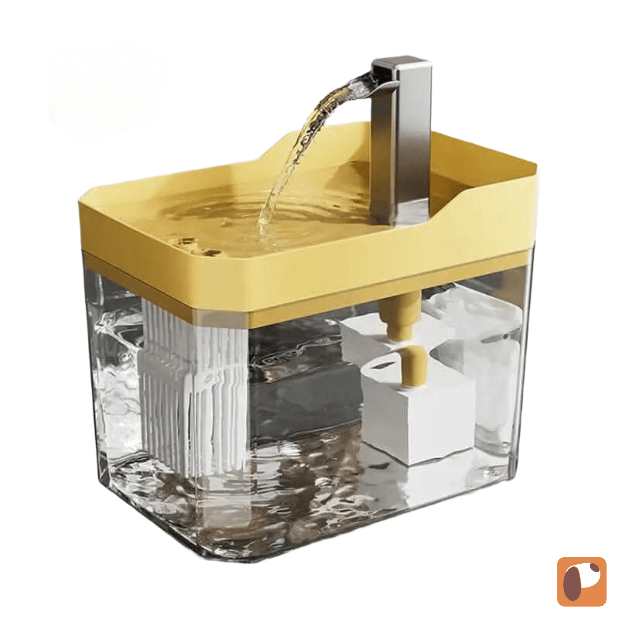 gato bebendo água do bebedouro fonte silencioso Madrupet em ambiente doméstico