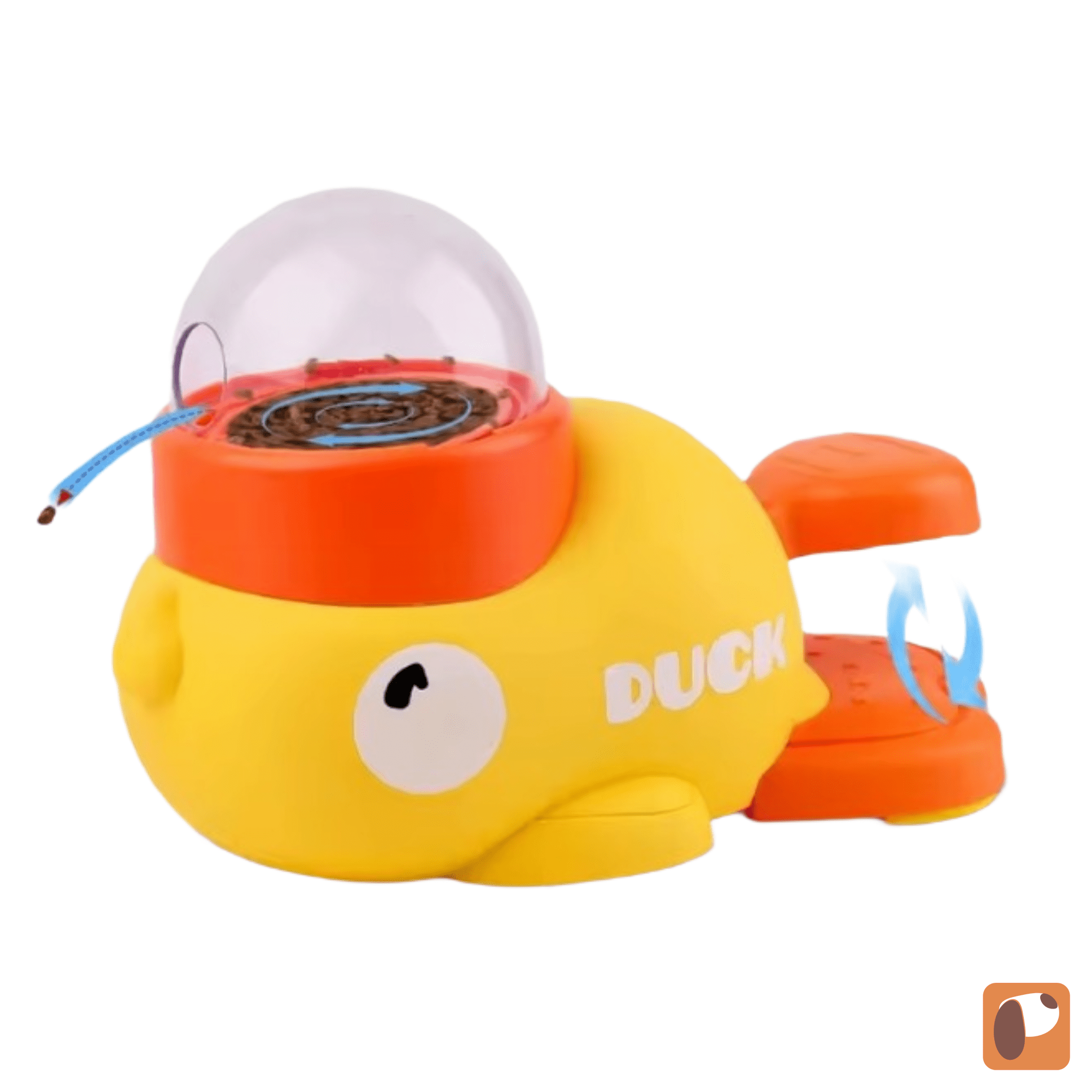Comedouro interativo para pets com design que estimula a mente e controla o apetite do cão