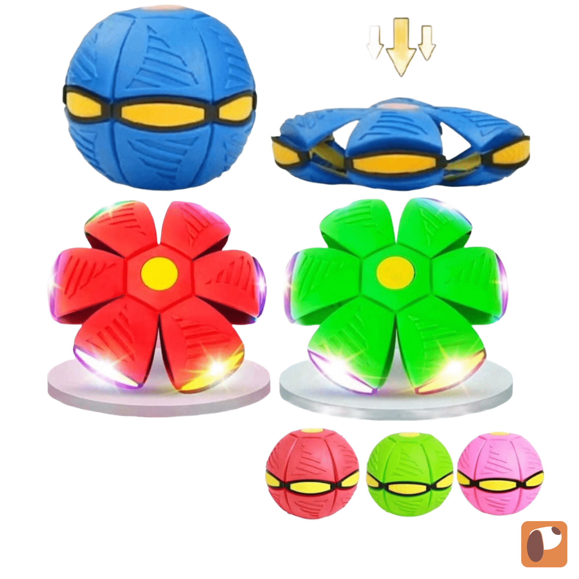 bola com luz led para cães que quica sozinha garantindo diversão ativa para pets