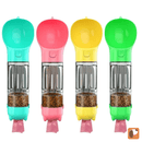 Garrafa Portátil 3 em 1 para Pets — Água, Ração e Saquinhos no Mesmo Acessório