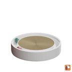 Arranhador para gatos em sisal com bolinhas giratórias para diversão e cuidado das unhas