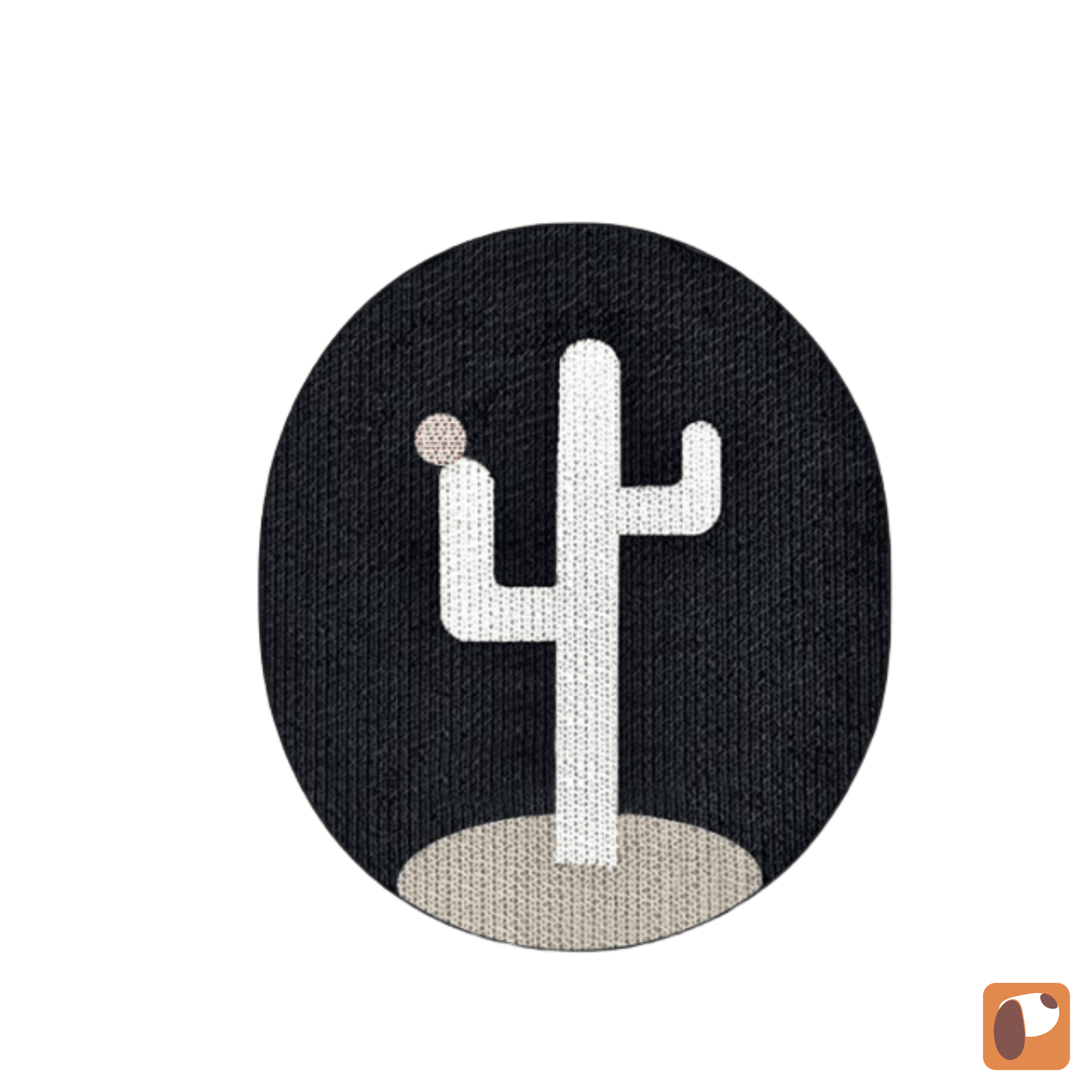 Arranhador de parede para gatos em sisal com design cacto para proteger móveis