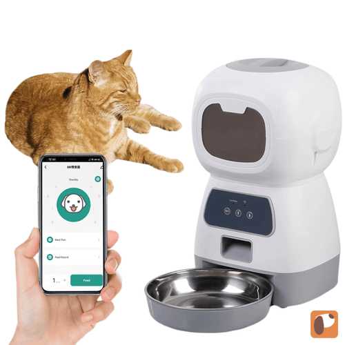 Alimentador Automático para Cães e Gatos — Timer Programável e Alimentação Precisa