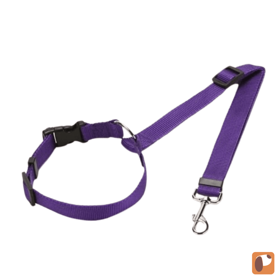 Cinto de segurança para pet com ajuste seguro para viagens de carro confortável e resistente