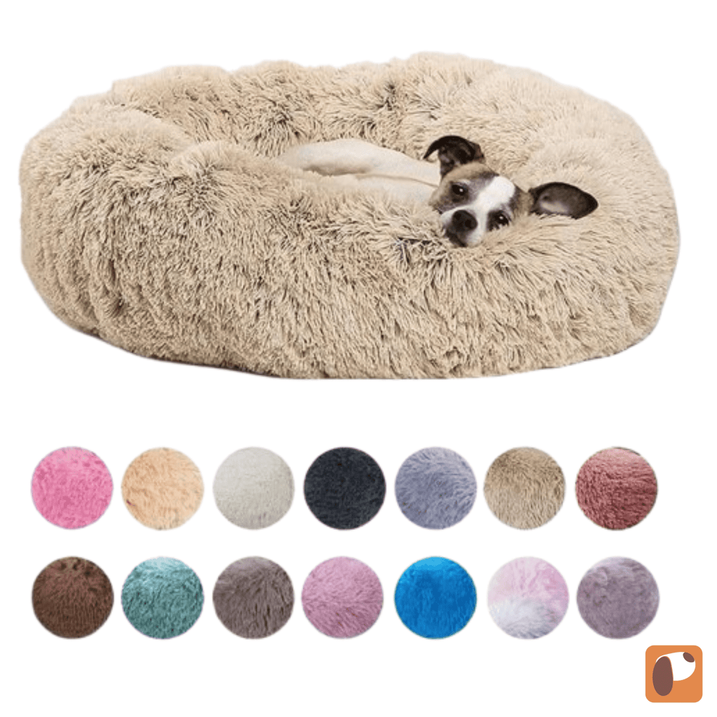 Cama nuvem para cães e gatos com tecido macio e design confortável para descanso seguro