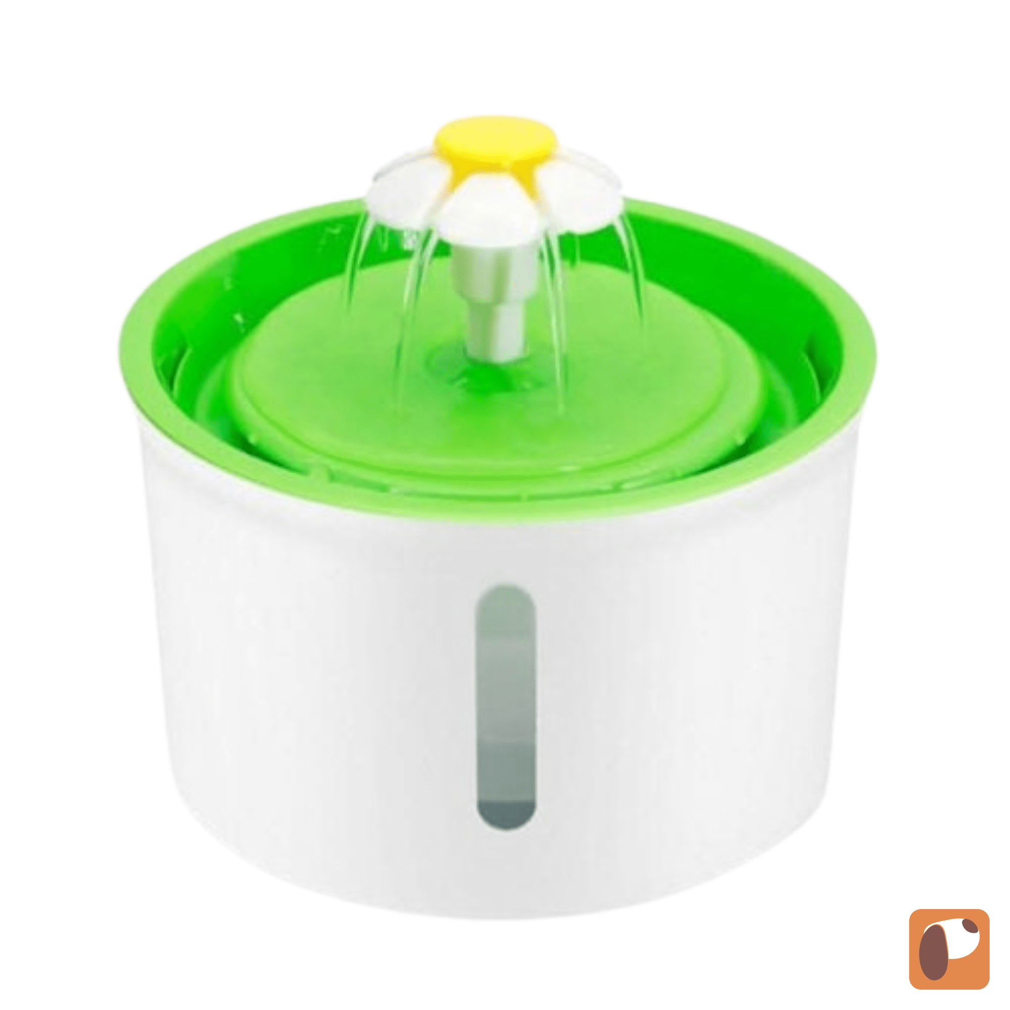 Fonte de água para gatos com design moderno garantindo hidratação saudável e constante no ambiente do pet