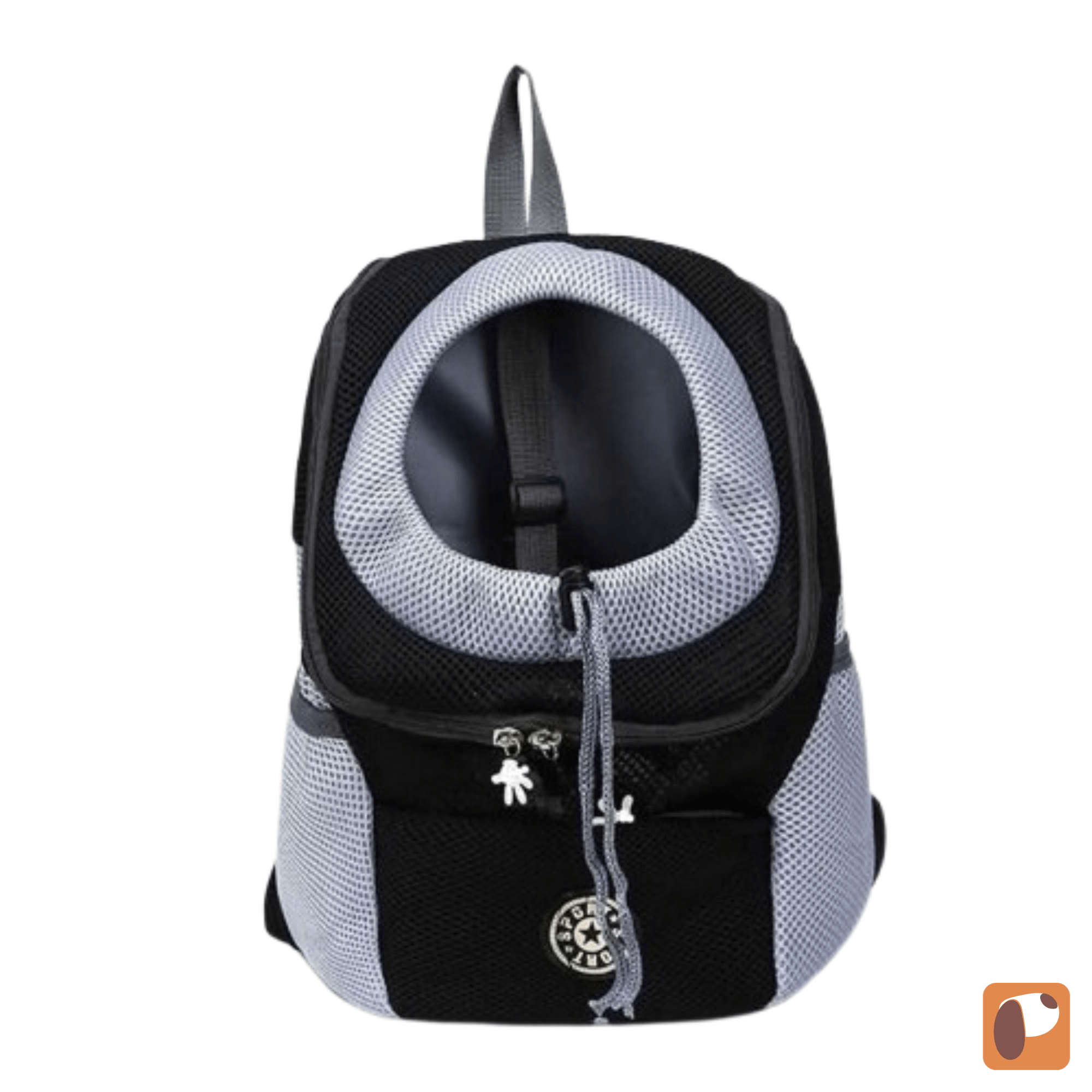 mochila de transporte para pets confortável e segura, ideal para passeios com cães pequenos