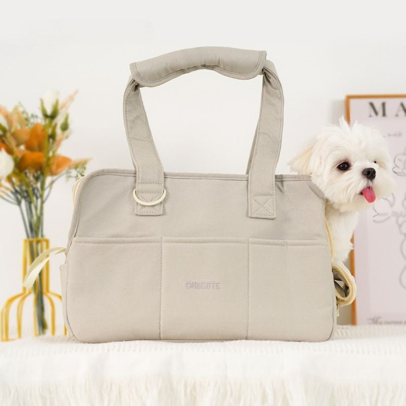 Bolsa de Transporte Luxuosa para Pets Pequenos – Acolchoada, Estilosa e Confortável