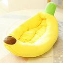 Cama Pet Banana – Conforto Divertido Que Seu Pet Vai Amar