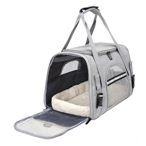 Bolsa de Transporte para Pets Pequenos – Confortável, Ventilada e com Alça Antiderrapante