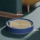 Arranhador Interativo para Gatos com Bolinhas Giratórias - Protege Móveis | MadruPet Arranhador Divertido Madrupet 40x40x7cm Azul 