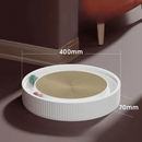 Arranhador Interativo para Gatos com Bolinhas Giratórias - Protege Móveis | MadruPet Arranhador Divertido Madrupet 40x40x7cm Branco 