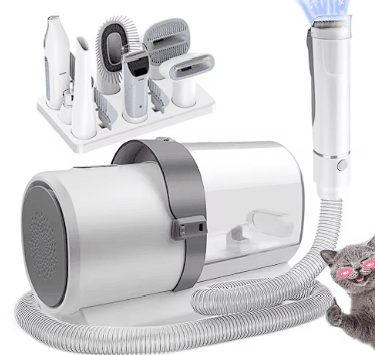 ASPIRADOR 7 em 1 para PETS - Tosa, Escova e REMOVE 99% dos PELOS Madrupet 