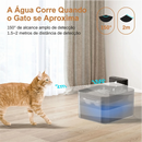 Fonte de Agua Inteligente PetFlow 2.2L com Sensor e Timer