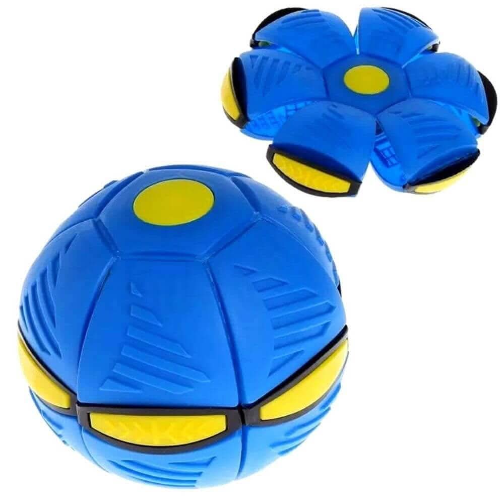 bola led para cachorro quicando no gramado com luzes vibrantes Madrupet